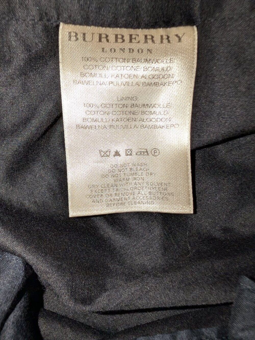 Burberry	 London | Black Cotton Tiered Ruffle Bottom Sleeveless Dress Size US 10 - Picture 13 of 14